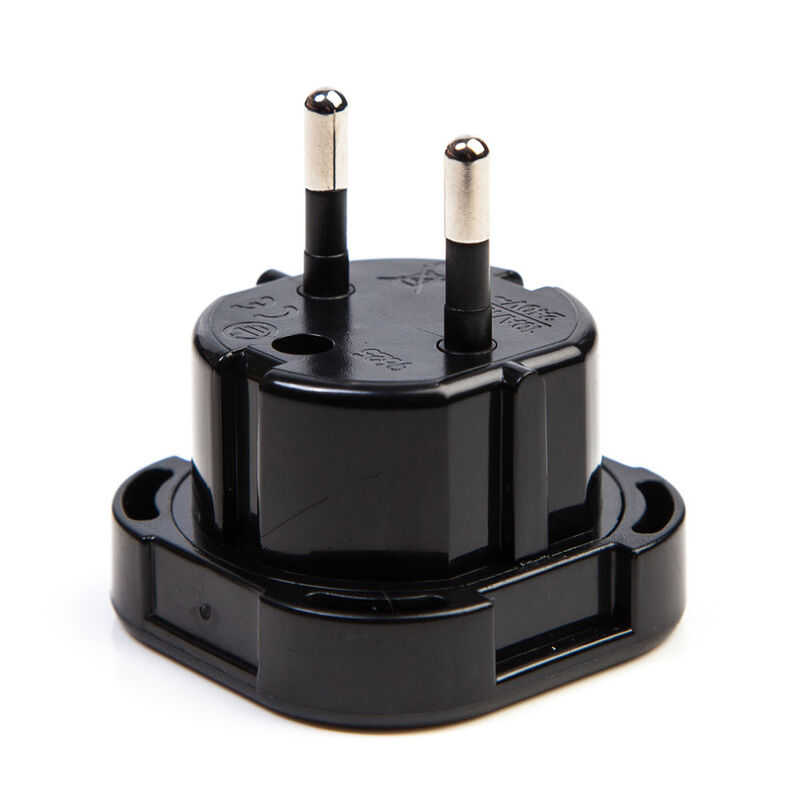 Adaptateur ridge monkey prise 3 broches vers 2 broches - Energie | Pacific P&ecirc;che