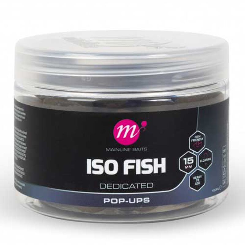 Pop-Ups Mainline ISO Fish 15mm - Flottantes | Pacific P&ecirc;che