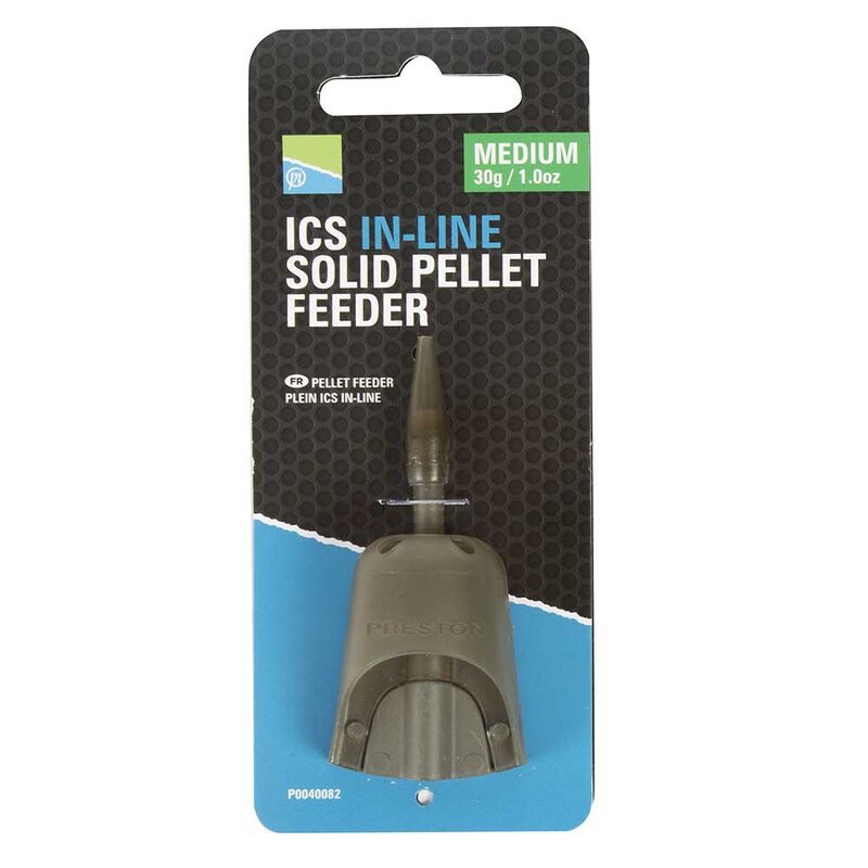 Method feeder preston ics in-line solid pellet feeders taille m - Destockage | Pacific Pêche