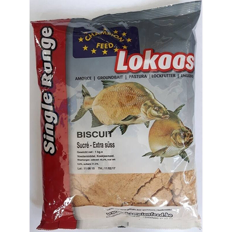 Amorce CHAMPION FEED Biscuit Sucre 1kg - Amorces | Pacific Pêche