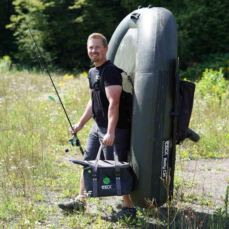 Float Tube Zeck Belly Cat Dark Green 1m70 Float Tube pour navigation