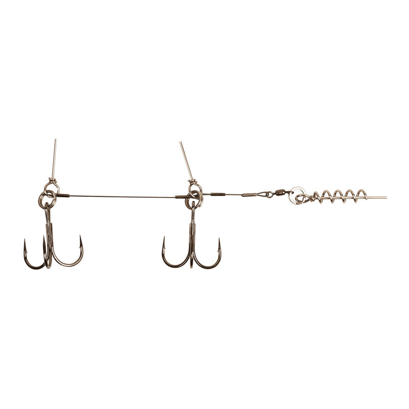 Stinger carnassier bft shallow stinger titanium (x1) - Bas de ligne mont&eacute;s | Pacific P&ecirc;che