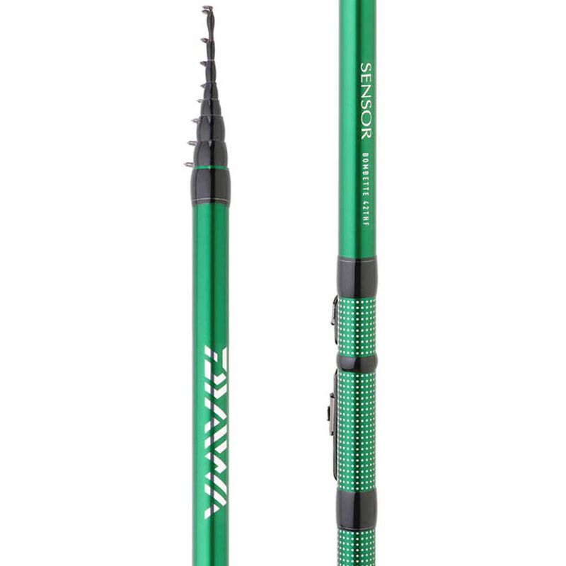 Canne Bombette Daiwa Sensor THF 4m20 (30-80g) - Cannes télescopiques | Pacific Pêche