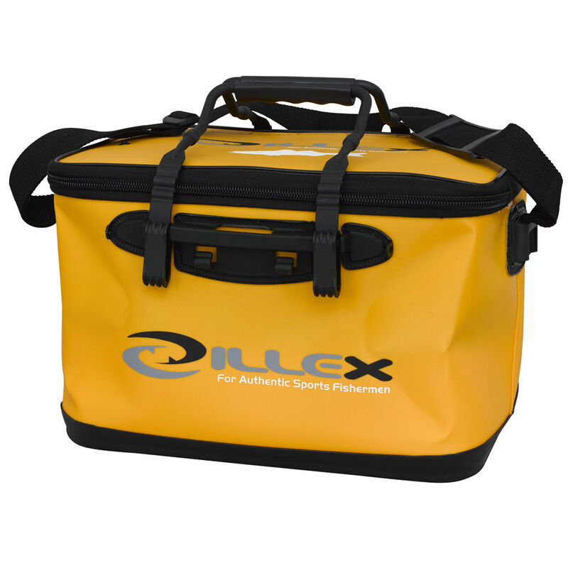 Sac &eacute;tanche illex s&eacute;rie bakkan g2 boat 40 jaune - Sacs | Pacific P&ecirc;che