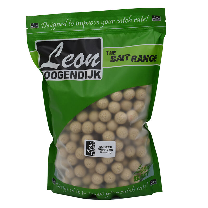 Boilies Session Baits UK Scopex Peach 18mm - Esche Per Pesca Alla Carpa - Profumo Persistente