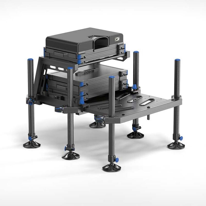 Station Garbolino D36 Competition All Black Airvent + 36-72 - Stations | Pacific P&ecirc;che