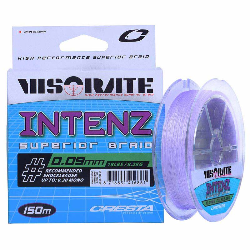 Tresse Cresta Visorate Intenz Superior Braid 150m - Tresses feeder | Pacific Pêche