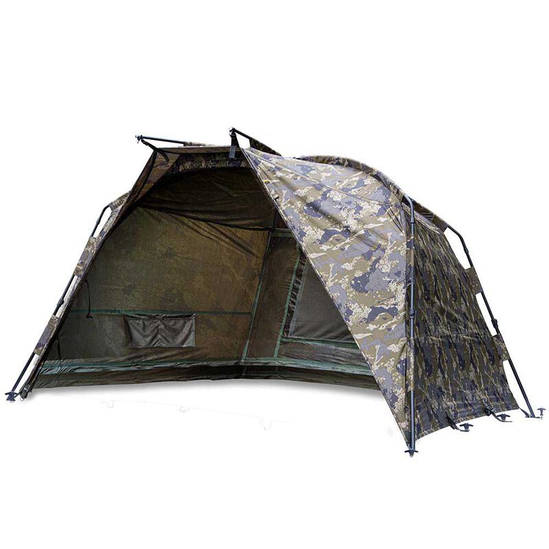 Biwy Solar Camo Compact Spider Shelter - Biwys | Pacific P&ecirc;che