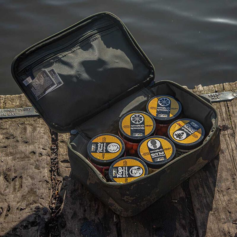 Sac &agrave; Accessoires Solar Undercover Camo Pouch Large - Sacs/Trousses Acc. | Pacific P&ecirc;che