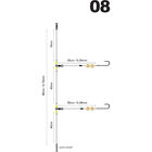 Bas de Ligne SPRO Salt Rig Polyball Fluoro Ghost 1/0 - Bas de Lignes / Lignes Mont&eacute;es | Pacific P&ecirc;che