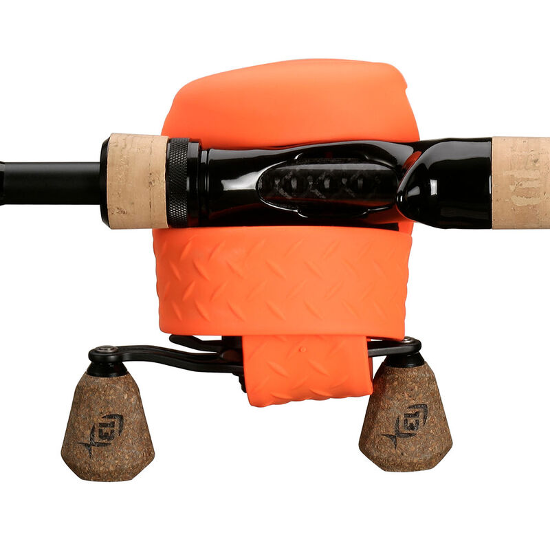 Protection moulinet 13fishing skull cap orange - Accessoires Moulinets  pêche au carnassier