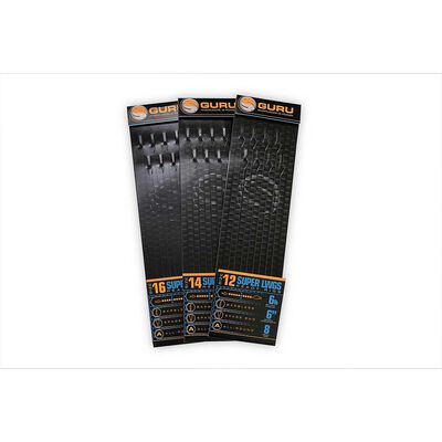 Ligne Mont&eacute;e Guru Super LWGS Rigs 6 - Lignes Mont&eacute;es | Pacific P&ecirc;che