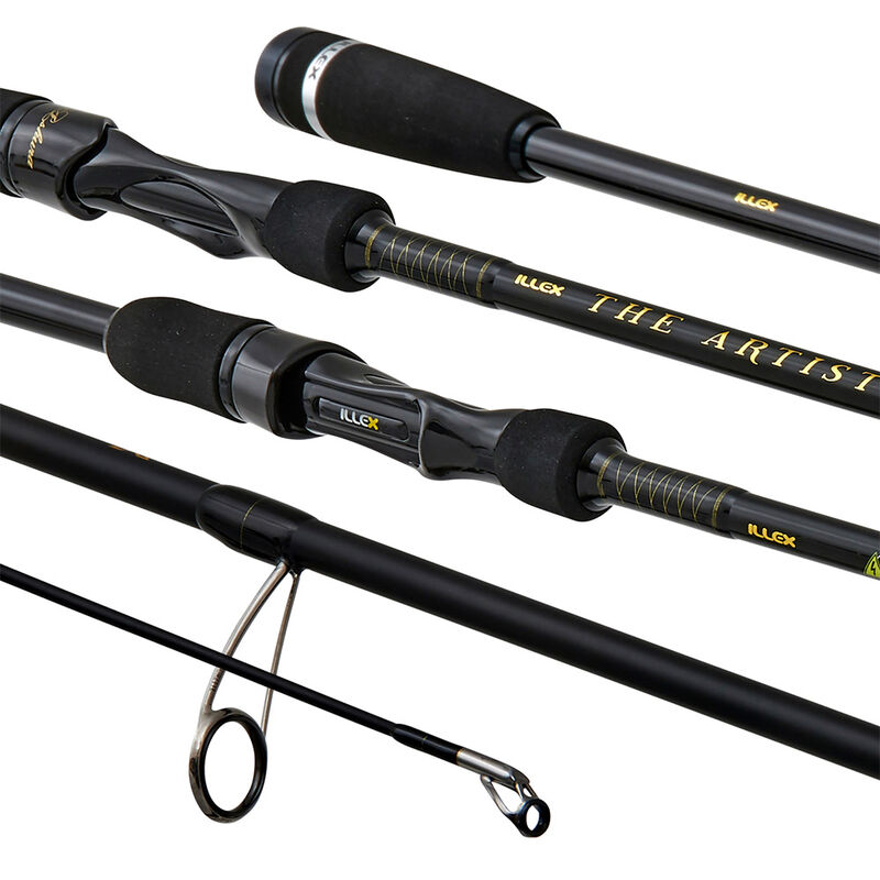 Canne Spinning Illex The Artist X5 S 2402M Dark Puppeteer 2.41m, 7-30g - Cannes Spinning | Pacific P&ecirc;che