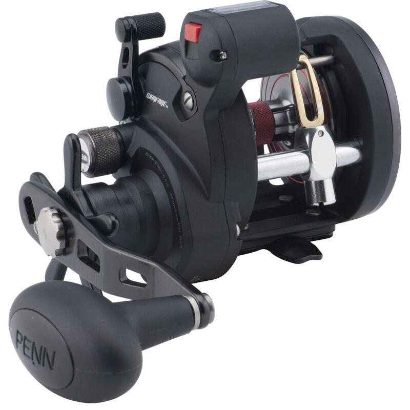 Moulinet traine  penn warfare 20 lw lc lh (manivelle &agrave; gauche pour gaucher) - Moulinets tambour Tournant | Pacific P&ecirc;che