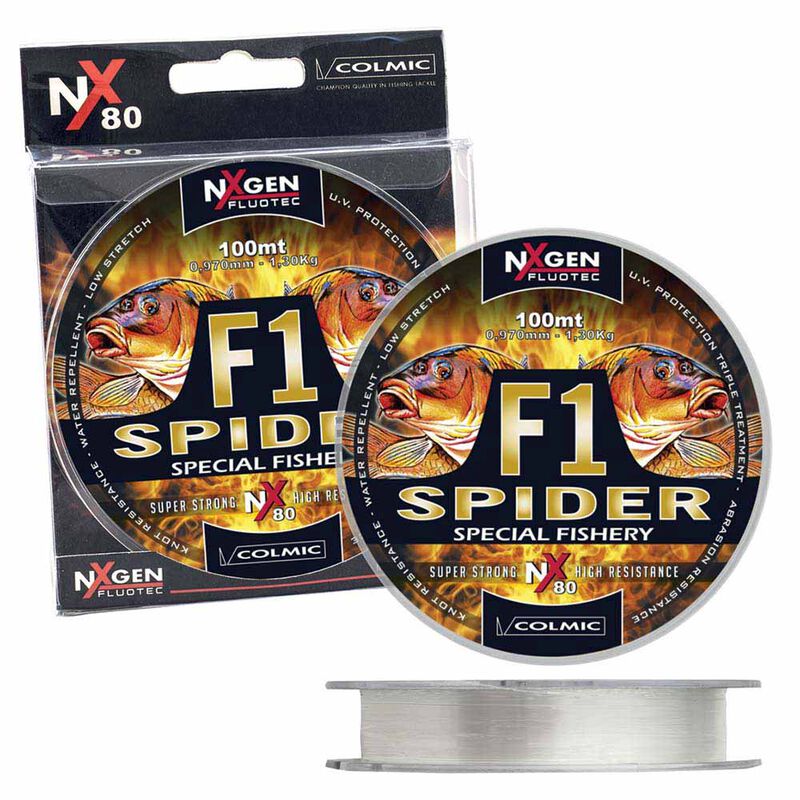 Nylon Colmic F1 spider 100m - Monofilaments Coup | Pacific Pêche