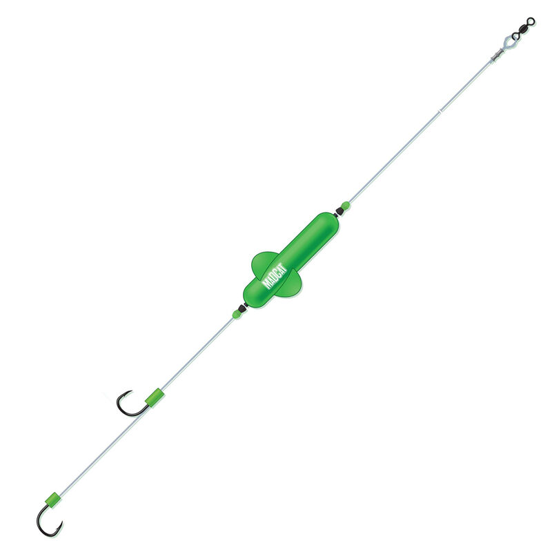 Bas de ligne monté silure madcat screaming basic river worm & squid - Filaments / Bas de lignes | Pacific Pêche