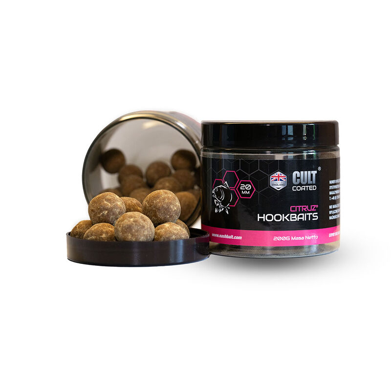 Bouillettes Nash Citruz Signal Coated Hookbaits - Denses | Pacific Pêche