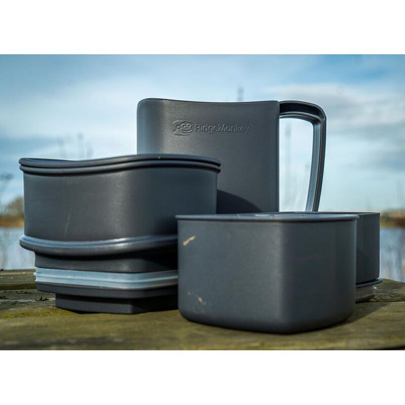 Thermos ridgemonkey set thermomug dlx brew gris - Cuisine/Repas | Pacific P&ecirc;che