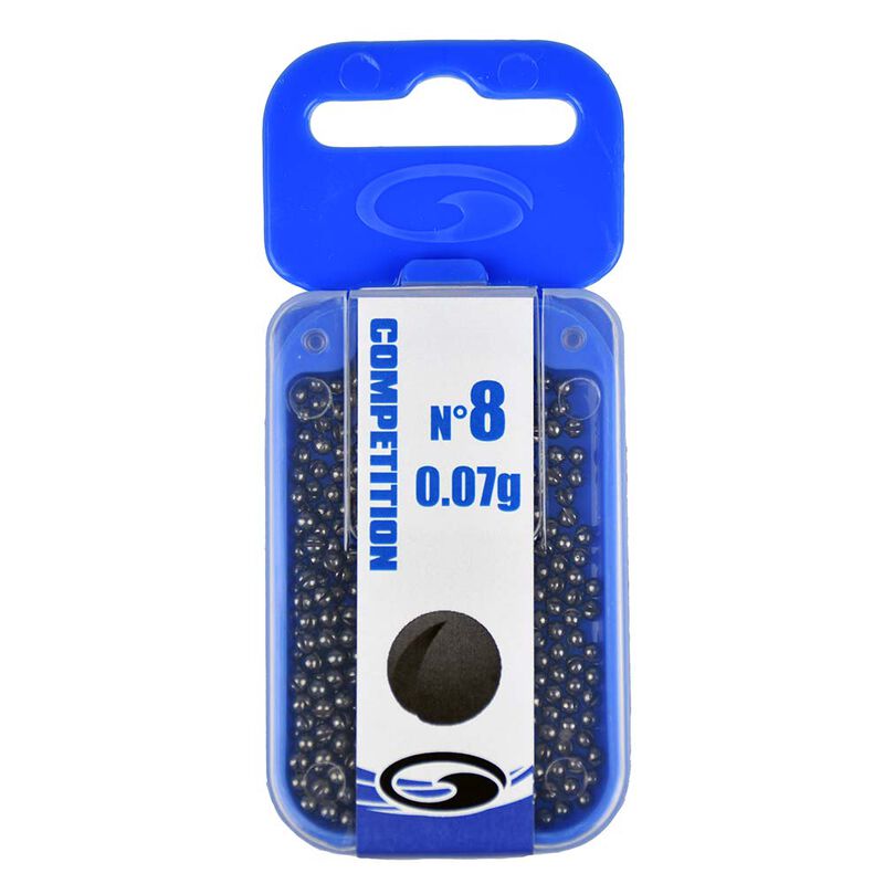 Boite individuelle plombs ronds compétition Chevrotines  Garbolino - Ronds | Pacific Pêche