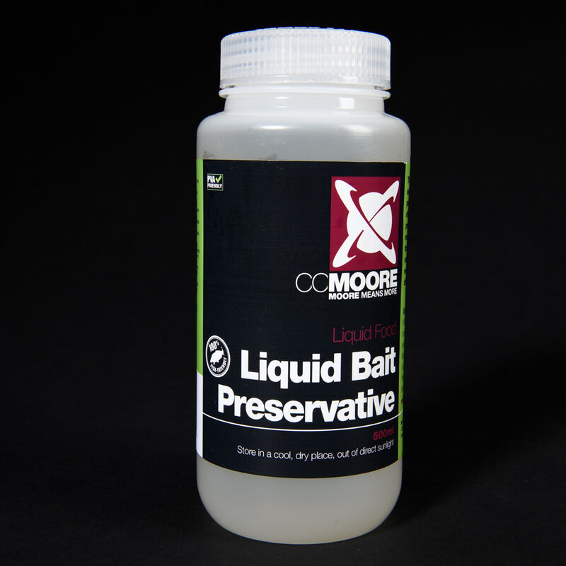 Conservateur &agrave; app&acirc;ts carpe cc moore liquid bait preservative 500ml - Additifs | Pacific P&ecirc;che
