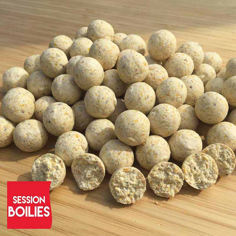 Bouillettes mack2 hot spot session boilies garlic spice 20mm 10kg - Denses | Pacific P&ecirc;che