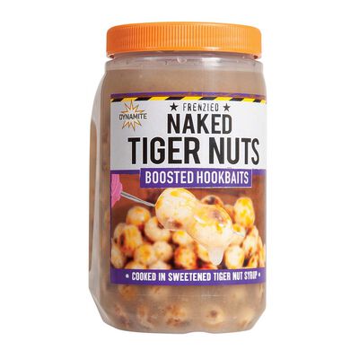 Graine Cuites Dynamite Baits Frenzied Booster Tiger Nuts 500ml - Prêtes à l'emploi | Pacific Pêche