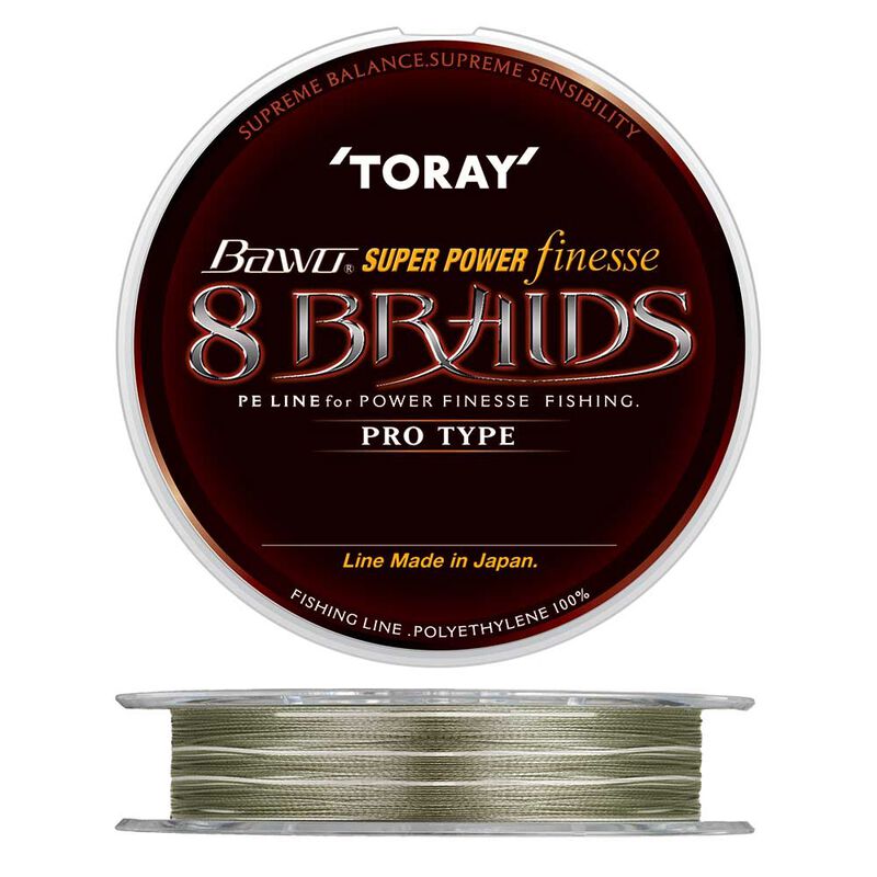 Tresse Toray Super Power Finesse 150M - Tresses | Pacific Pêche