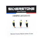 Kit 3 nymphes javi olive et or h12 - Nymphes | Pacific Pêche