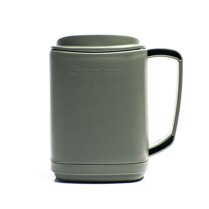 Mug carpe ridge monkey thermomug gunmetal green - Cuisine/Repas | Pacific P&ecirc;che