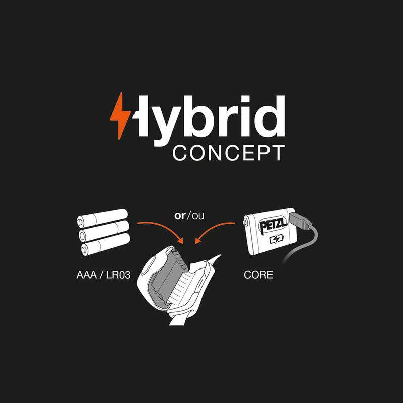 Lampe frontale petzl tikka 300lum (coloris noir) - Lampes | Pacific P&ecirc;che