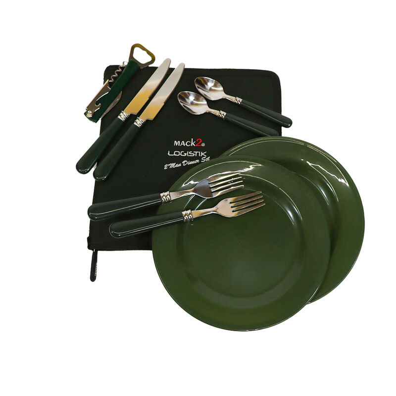 Set Couvert Mack2 Logistik 2 Man Dinner Set - Cuisine/Repas | Pacific Pêche