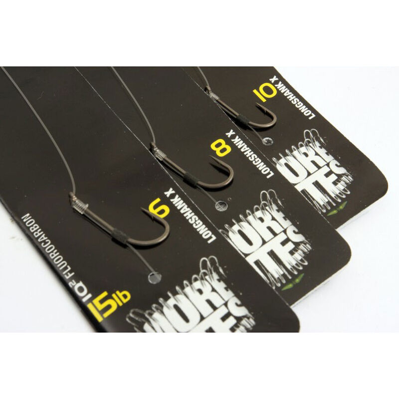 Bas de ligne carpe korda carp rig barbed 15lbs longshang x - Bas de Ligne Mont&eacute;s | Pacific P&ecirc;che