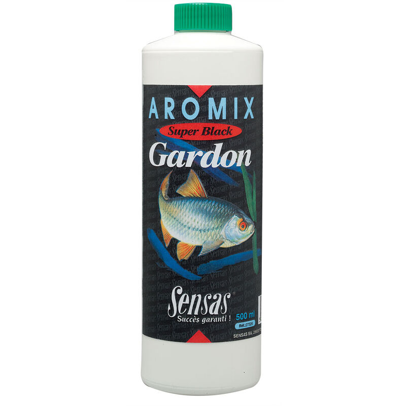 Additif liquide Sensas Aromix Gardon Black 500ml - Additifs | Pacific Pêche