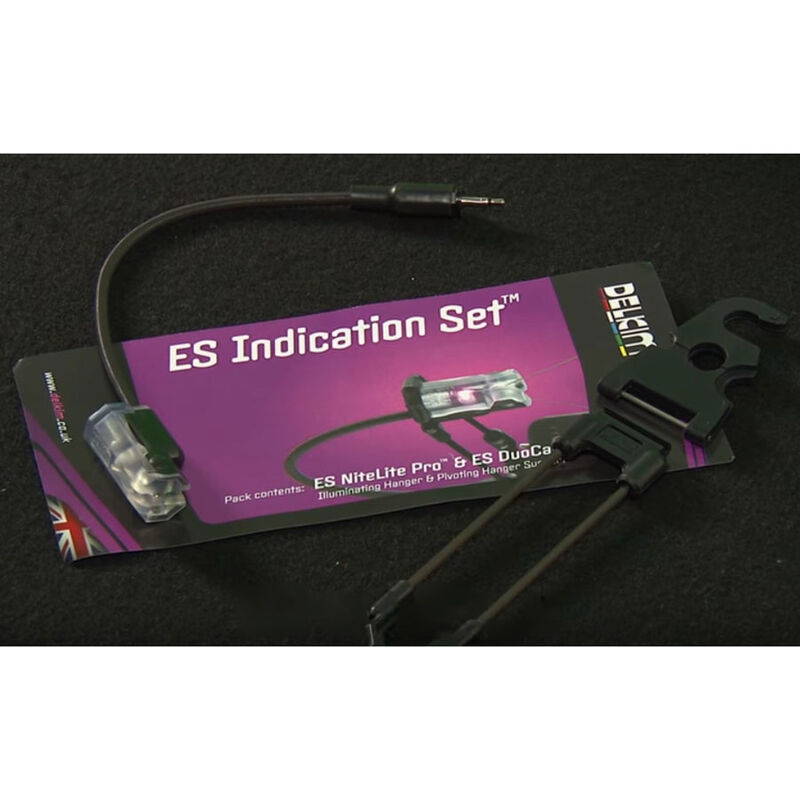 Indicateur carpe delkim es indicator set-extra short duocarb/nitelite pro - Indicateur rigide | Pacific Pêche