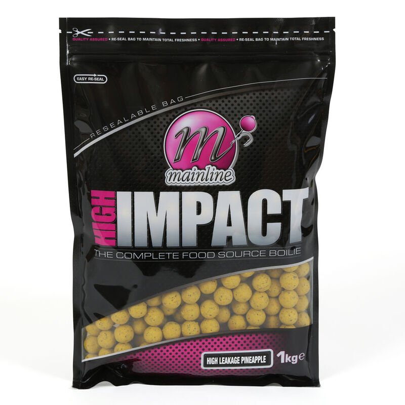 Bouillettes carpe mainline high impact boilie h/l pineapple 20mm - Denses | Pacific P&ecirc;che