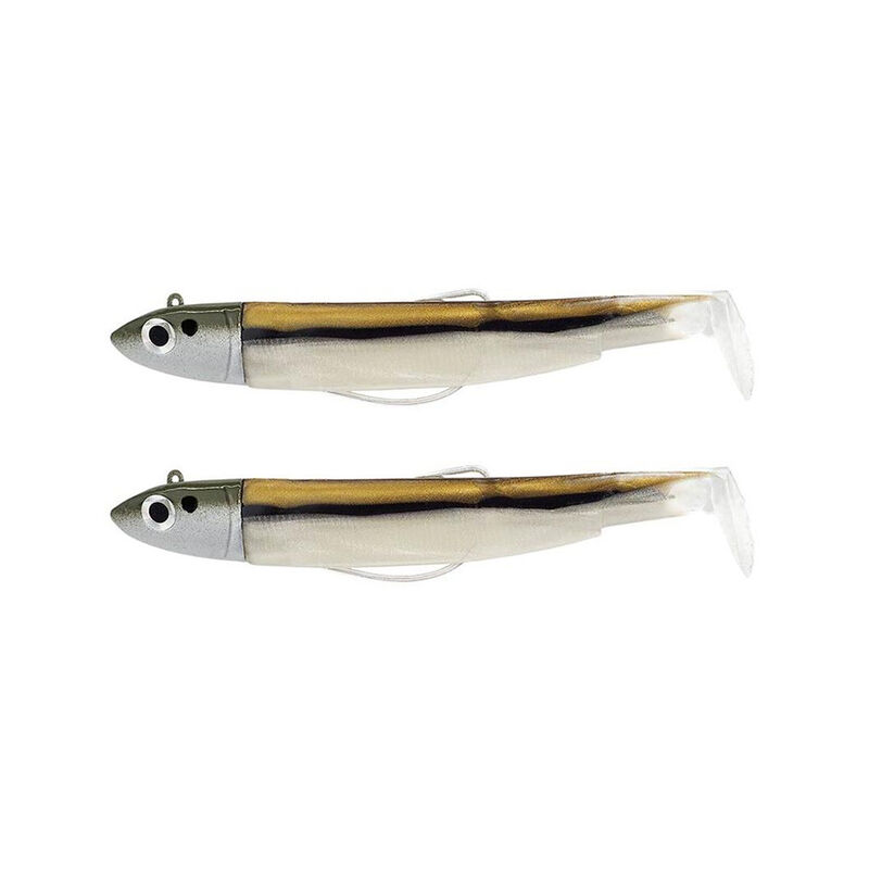 Leurre Souple Shad Fiiish Double Combo Offshore Black Minnow 70, 6g - Shads | Pacific Pêche