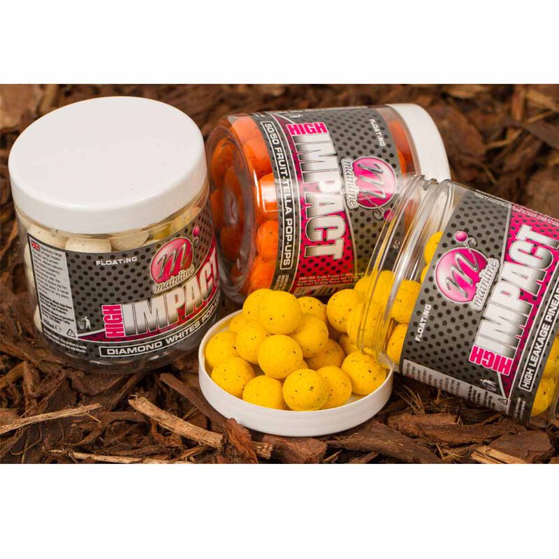 Bouillettes flottantes carpe mainline high impact pop up h/l pineapple 15mm - Flottantes | Pacific P&ecirc;che