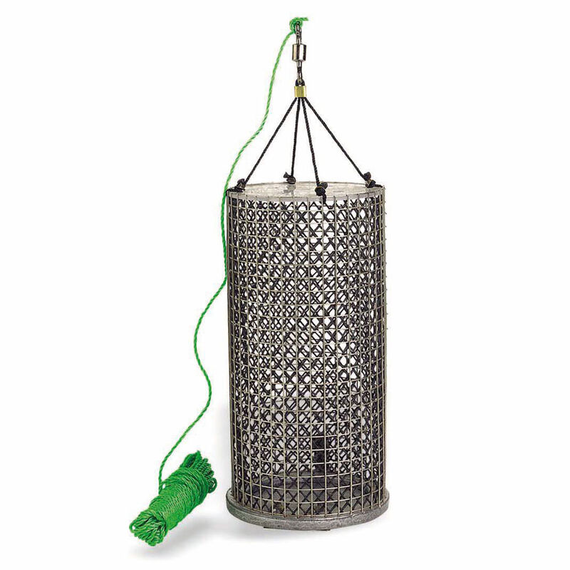 AMORCOIR ROND INOX 110MM (HAUTEUR 230MM LESTE 1KG) AMIAUD - Amorce | Pacific P&ecirc;che