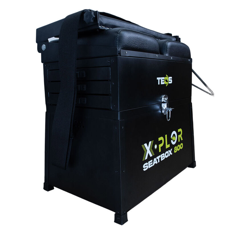 Panier de pêche au coup teos alu large 3 tiroirs avec dossier - Paniers | Pacific Pêche