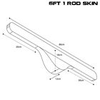 Fourreaux Nash Scope OPS Soft Protect 6ft 1RodSkin - Fourreaux | Pacific Pêche