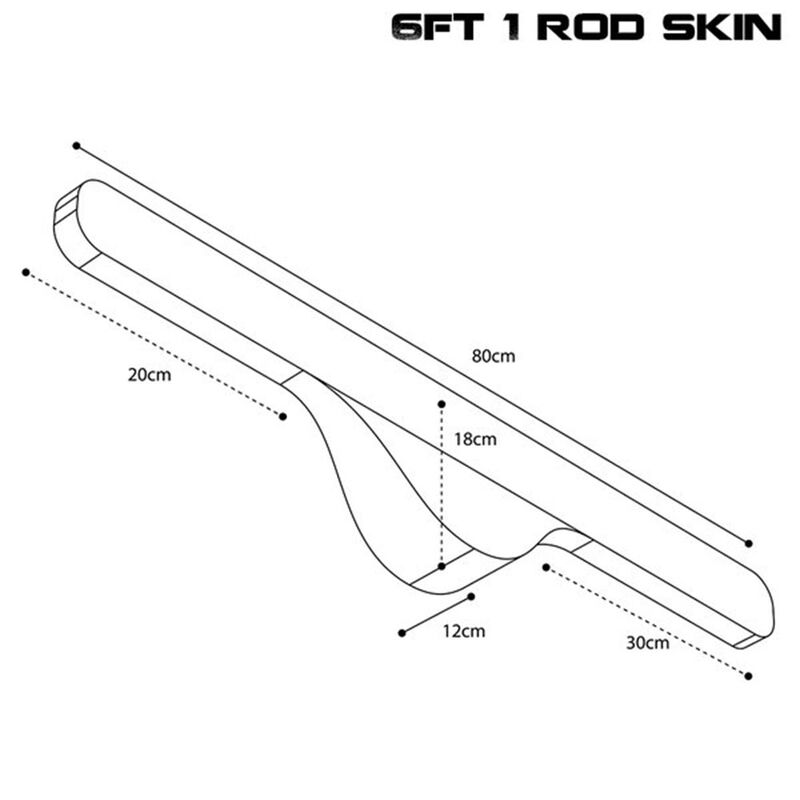 Fourreaux Nash Scope OPS Soft Protect 6ft 1RodSkin - Fourreaux | Pacific Pêche
