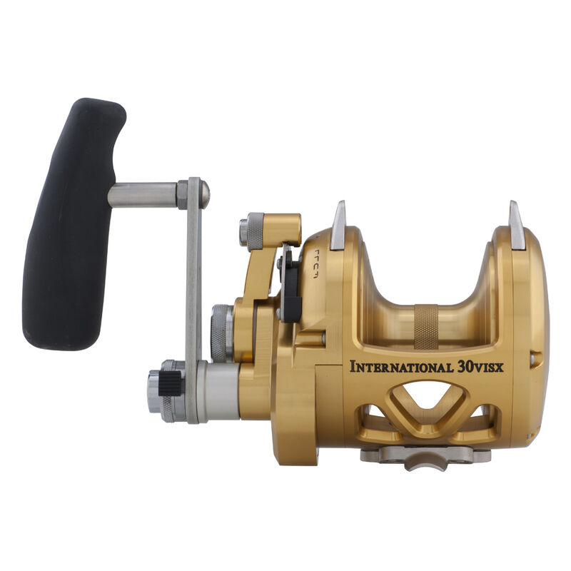 Moulinet tra&icirc;ne penn international 30 vi vsx s&eacute;rie gold - Moulinets tambour Tournant | Pacific P&ecirc;che
