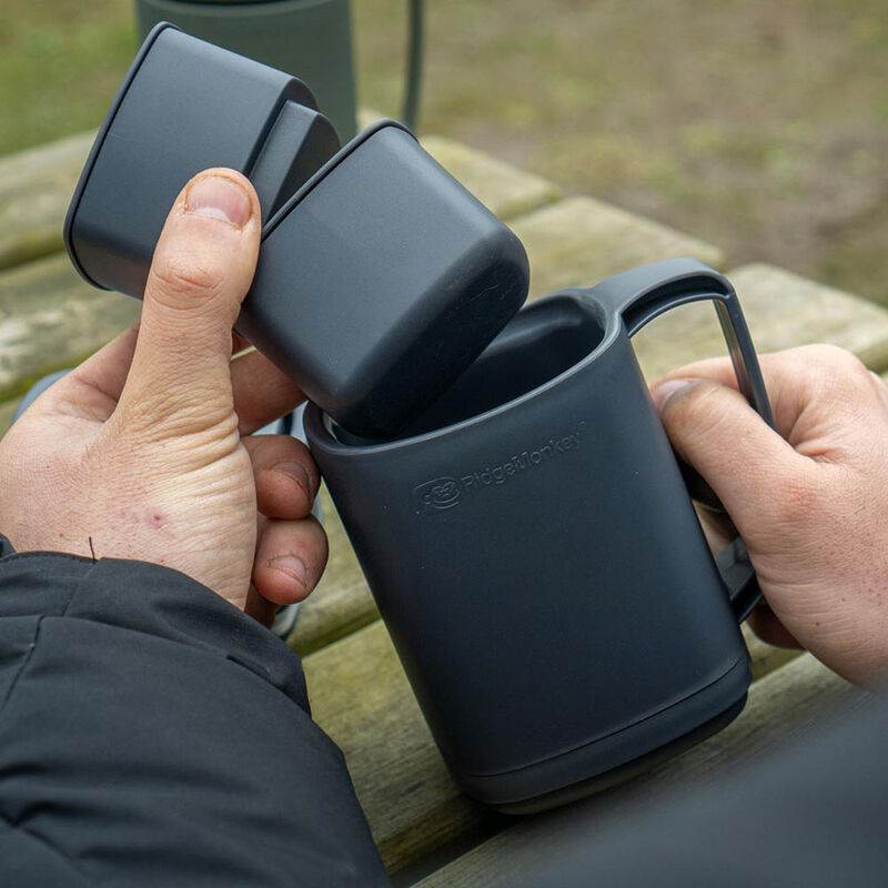 Thermos ridgemonkey set thermomug dlx brew gris - Cuisine/Repas | Pacific P&ecirc;che