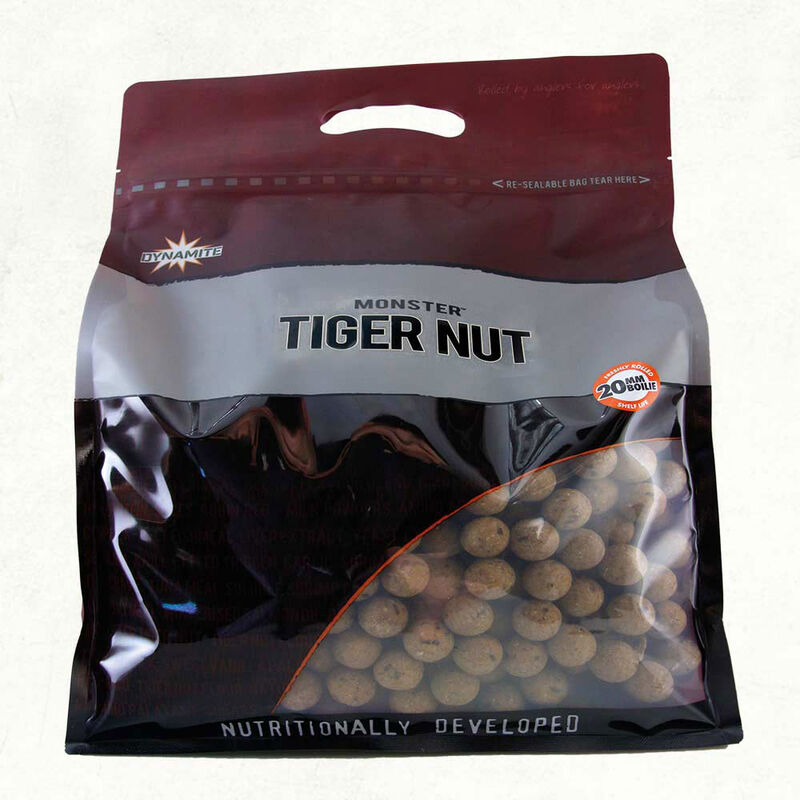 Bouillettes carpe dynamite baits monster tiger nut 1kg - Denses | Pacific Pêche