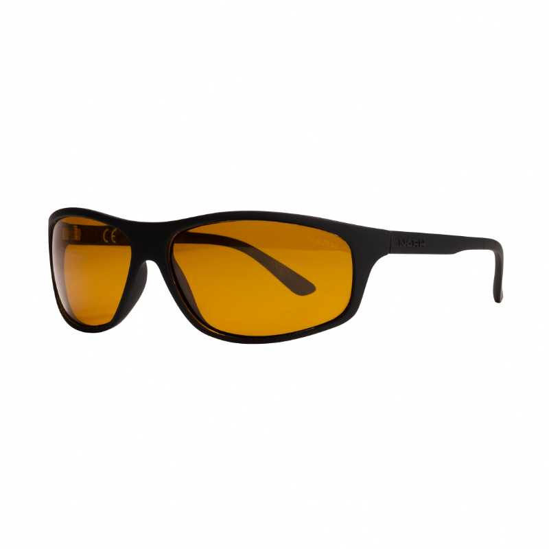 Lunette Polarisante Nash Black Wraps Yellow Lenses - Lunettes | Pacific P&ecirc;che