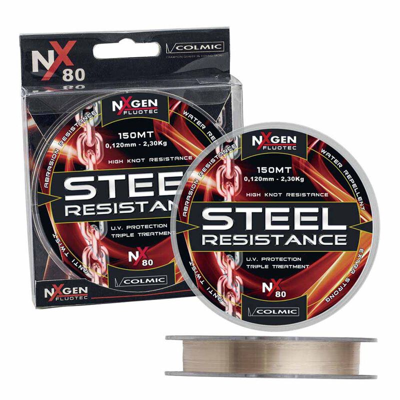 Nylon corps de ligne Colmic STEEL RESISTANCE 150M - Monofilaments Coup | Pacific Pêche