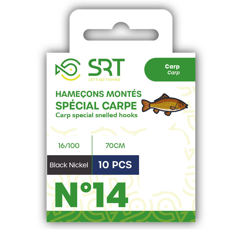 Hameçon Monté SERT Spécial Carpe 70cm - Lignes Montées | Pacific Pêche