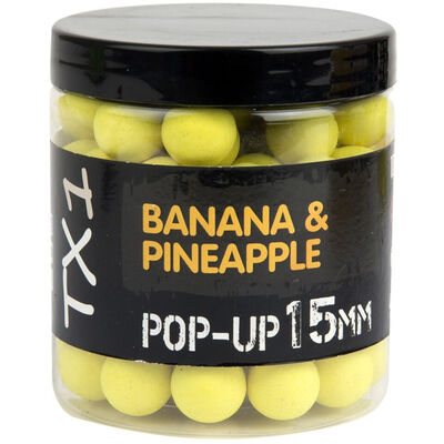 Pop Up Shimano TX1 Banana Pineapple Fluoro Yellow - Flottantes | Pacific Pêche