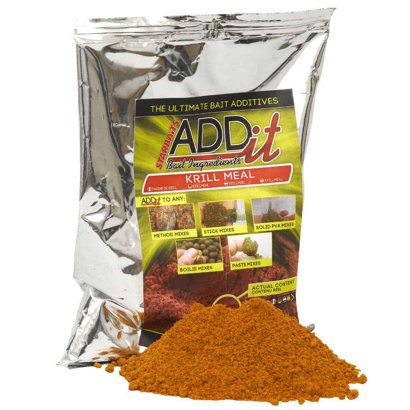 Farine carpe starbaits add'it krill 500g - Farines | Pacific P&ecirc;che