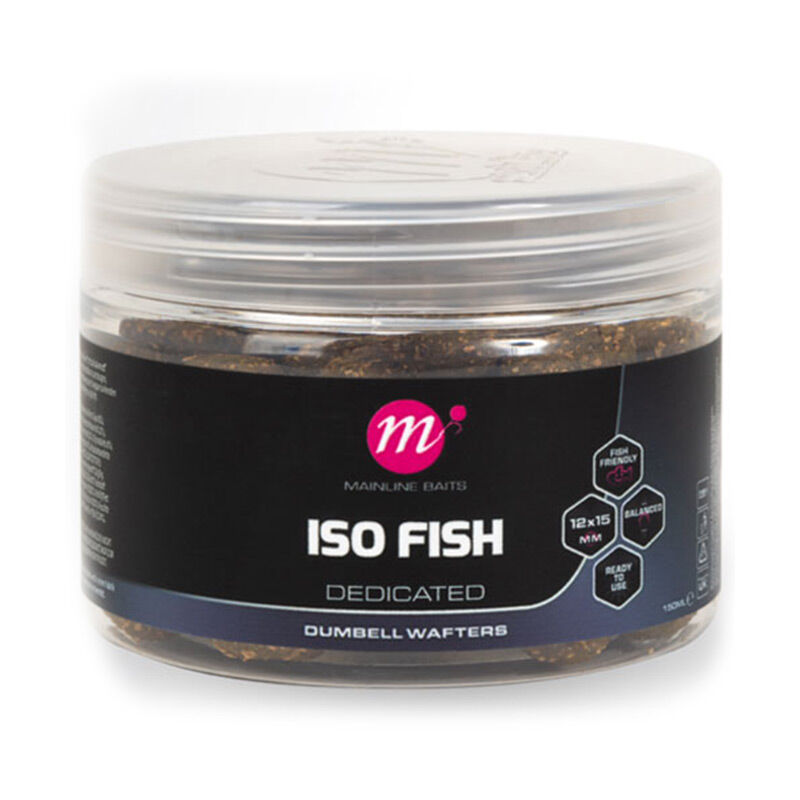 Dumbells Wafter Mainline Iso Fish 12&times;15mm - Equilibr&eacute;es | Pacific P&ecirc;che